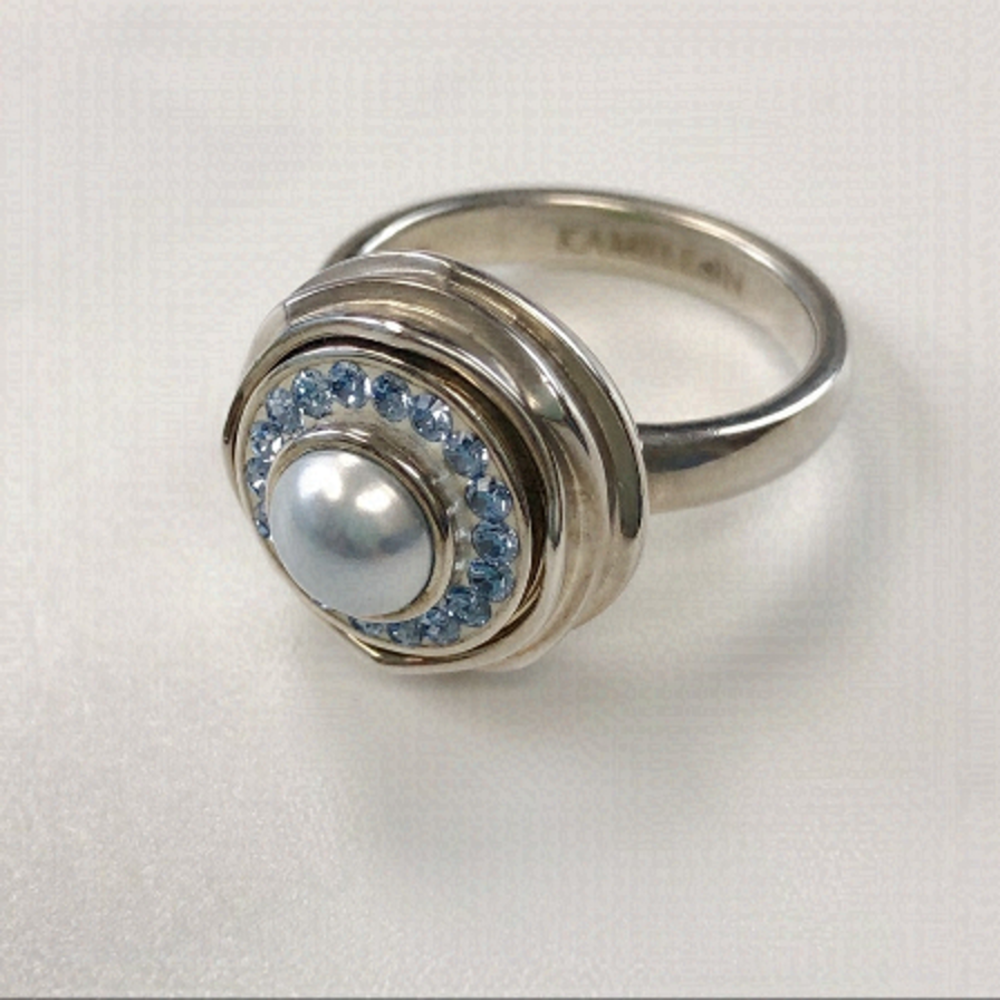 KAMELEON Coming Up Roses Jewel Pop Sterling Ring